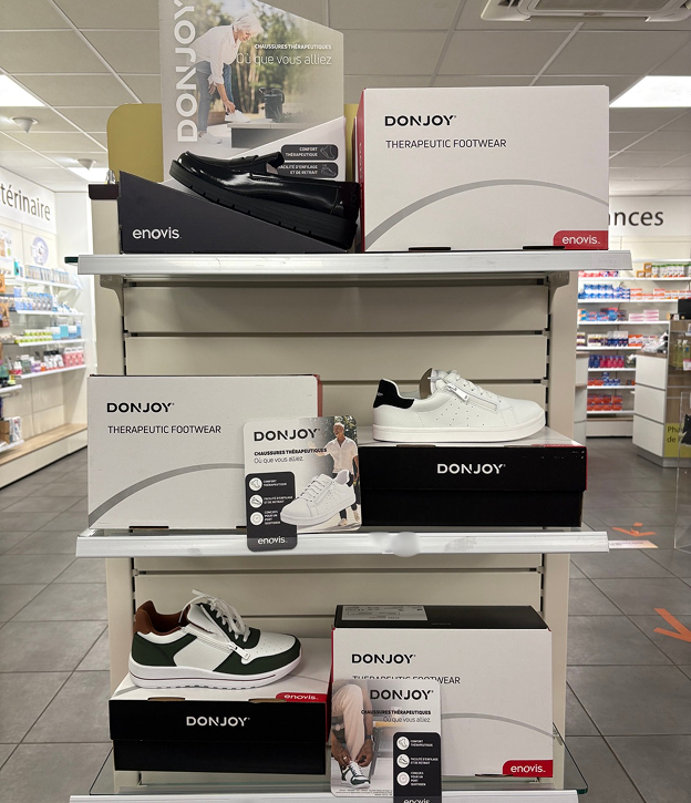vente de chaussure orthopédique en pharmacie